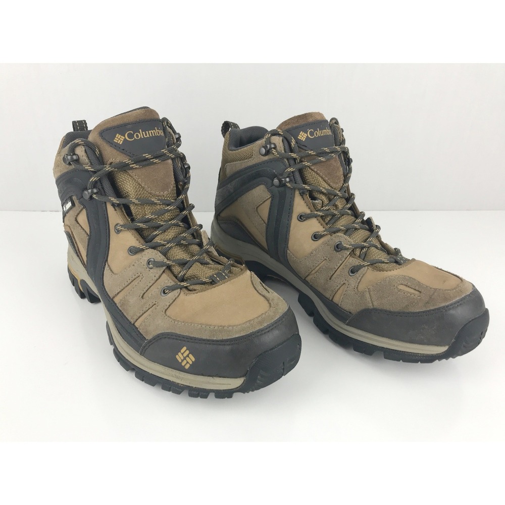 Columbia‎ Men's Waterproof Hiking Boots Brown Techlite Omni Grip Size 11
